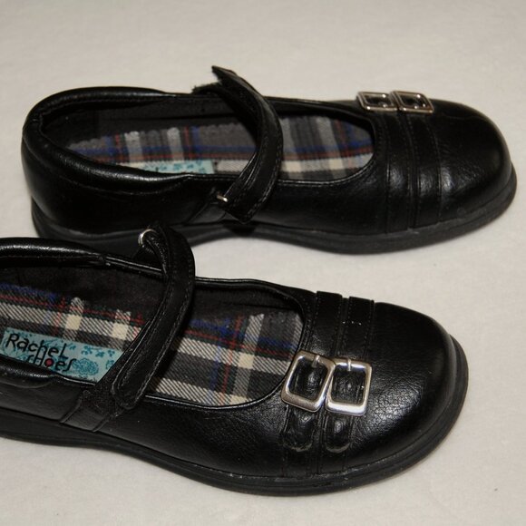 Rachel Shoes, Girls Size 3, Mary Jane Slip-on, Black - Picture 7 of 8